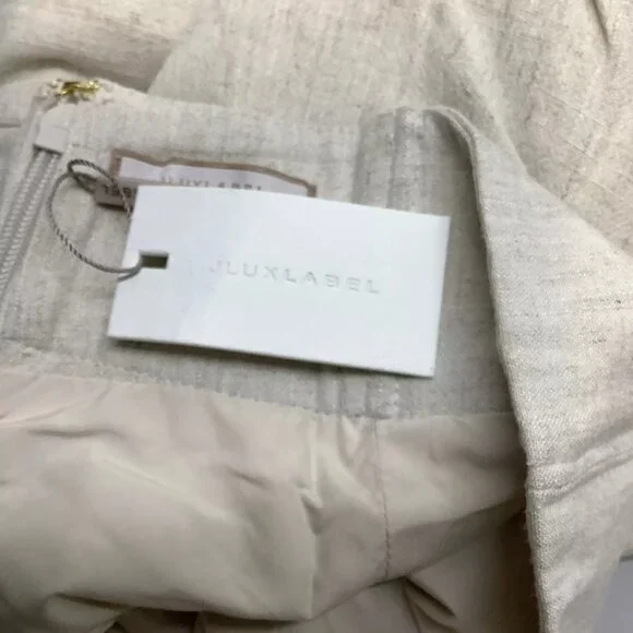 NEW JLUXLABEL Women's Pants Explorer Linen Bottoms Size L Natural - Picture 5 of 7